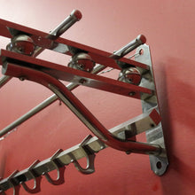 Load image into Gallery viewer, x SOLD Antique Art Deco Wall Hanging Coat Rack for Hats, Scarves, Coats. B11710