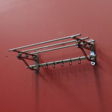 Load image into Gallery viewer, x SOLD Antique Art Deco Wall Hanging Coat Rack for Hats, Scarves, Coats. B11710