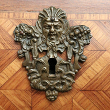 Load image into Gallery viewer, x SOLD Antique Chest of Drawers, French, Walnut, Gilt Brass, Marble Top, 3 Drawers, Key. B12100