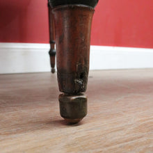 Load image into Gallery viewer, Antique English Mahogany Drop side Single Drawer Pembroke Hall Table B13002