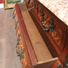Load image into Gallery viewer, x SOLD Antique Chest of Drawers, French, Walnut, Gilt Brass, Marble Top, 3 Drawers, Key. B12100