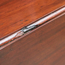 Load image into Gallery viewer, Antique English Mahogany Drop side Single Drawer Pembroke Hall Table B13002