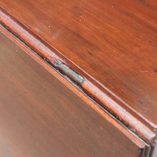 Load image into Gallery viewer, Antique English Mahogany Drop side Single Drawer Pembroke Hall Table B13002