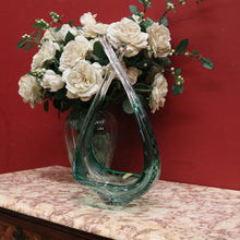 Load image into Gallery viewer, Belgian Artist, Art Glass Vase, Mid-Century Bubble Glass Bowl or Vase, Antwerp. B12020