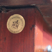 Load image into Gallery viewer, Antique English Mahogany Drop side Single Drawer Pembroke Hall Table B13002