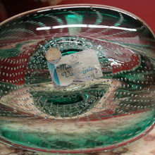 Load image into Gallery viewer, Belgian Artist, Art Glass Vase, Mid-Century Bubble Glass Bowl or Vase, Antwerp. B12020