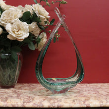 Load image into Gallery viewer, Belgian Artist, Art Glass Vase, Mid-Century Bubble Glass Bowl or Vase, Antwerp. B12020
