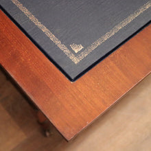 Load image into Gallery viewer, x SOLD Antique English Walnut Hall Table or Card Table with Gilt Tooled Games Surface. B12586