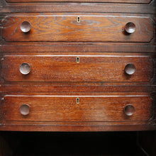 Load image into Gallery viewer, Vintage Oak 2 Door 10 Drawer Cutlery Cabinet Storage Cabinet - Shepherd and Baker Pty Ltd Johannesburg c1940 B13009