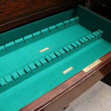 Load image into Gallery viewer, Vintage Oak 2 Door 10 Drawer Cutlery Cabinet Storage Cabinet - Shepherd and Baker Pty Ltd Johannesburg c1940 B13009