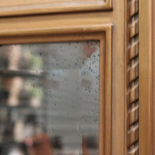 Load image into Gallery viewer, Antique French Mirror. Wall Hanging Mirror. Young Children and a Dog In Plaster Relief. B12152