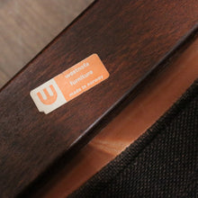 Load image into Gallery viewer, Westnofa Mid-Century Tan Leather Recliner with Footstool Norway. B12587