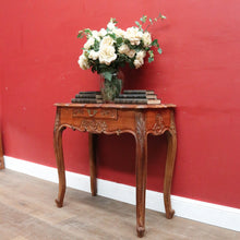 Load image into Gallery viewer, Vintage French Walnut Single Drawer Side Hall or Lamp Table B12754