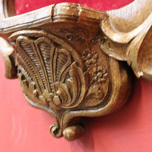 Load image into Gallery viewer, x SOLD Vintage French Religious Statue Holder with Felt Back – Church Figure Display Stand. B12101