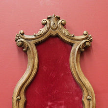 Load image into Gallery viewer, x SOLD Vintage French Religious Statue Holder with Felt Back – Church Figure Display Stand. B12101