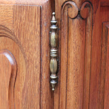 Load image into Gallery viewer, Pair of Vintage French Oak Single Door Bedside or Side Lamp Table B13014