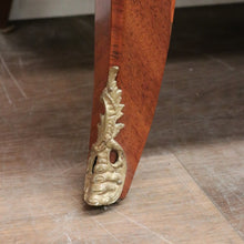 Load image into Gallery viewer, Antique French Walnut, Gilt Brass and Marble Top Three Drawer, Chest of Drawers. B12136