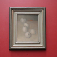 Load image into Gallery viewer, Oil on Board, Still life, '6 Apples' Australian Artist Robert G (Bob) Baker, Beautifully Framed. B12609