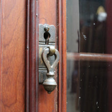 Load image into Gallery viewer, Antique English Edwardian Parlour China Display Cabinet B13015