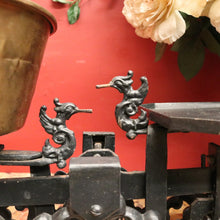 Load image into Gallery viewer, x SOLD Antique French Cast Iron and Brass Pan Kitchen or Shop Display Scales. B12096