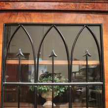 Load image into Gallery viewer, x SOLD Antique French Biedermeier Bookcase or China Display Cabinet with Inlay. B12179