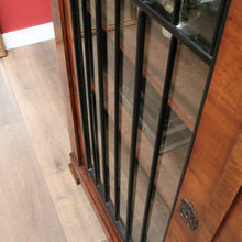 Load image into Gallery viewer, x SOLD Antique French Biedermeier Bookcase or China Display Cabinet with Inlay. B12179