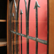 Load image into Gallery viewer, x SOLD Antique French Biedermeier Bookcase or China Display Cabinet with Inlay. B12179