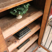 Load image into Gallery viewer, x SOLD Antique French Biedermeier Bookcase or China Display Cabinet with Inlay. B12179