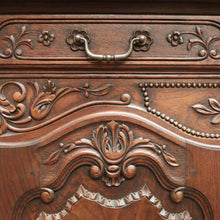 Load image into Gallery viewer, x SOLD Antique French Oak Sideboard or Two Door / Drawer Hall or Entry Cabinet. B12194