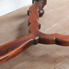 Load image into Gallery viewer, Antique English Mahogany Barley Twist Hall Console Table or Small Desk B13006