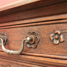 Load image into Gallery viewer, x SOLD Antique French Oak Sideboard or Two Door / Drawer Hall or Entry Cabinet. B12194