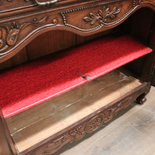 Load image into Gallery viewer, x SOLD Antique French Oak Sideboard or Two Door / Drawer Hall or Entry Cabinet. B12194