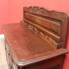 Load image into Gallery viewer, x SOLD Antique French Oak Sideboard or Two Door / Drawer Hall or Entry Cabinet. B12194
