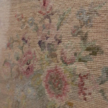 Load image into Gallery viewer, x SOLD Antique French Fire Screen, Hand-made Tapestry Insert - French Grey-Green and Gilt Finish. B12195