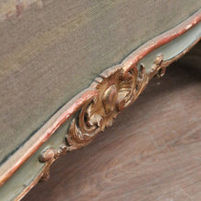 Load image into Gallery viewer, x SOLD Antique French Fire Screen, Hand-made Tapestry Insert - French Grey-Green and Gilt Finish. B12195