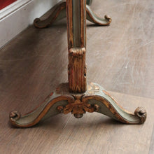 Load image into Gallery viewer, x SOLD Antique French Fire Screen, Hand-made Tapestry Insert - French Grey-Green and Gilt Finish. B12195