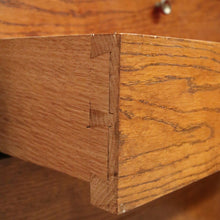 Load image into Gallery viewer, x SOLD Antique French Oak Bookcase, Eight Drawer Display Cabinet or Cupboard, Glass Doors. B12192