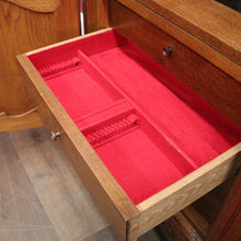 Load image into Gallery viewer, x SOLD Antique French Oak Bookcase, Eight Drawer Display Cabinet or Cupboard, Glass Doors. B12192