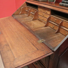 Load image into Gallery viewer, x SOLD Antique French Oak Writing Bureau c1830 – 3 Lower Drawers, Fitted Interior. B12591