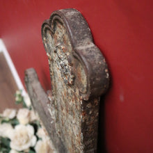 Load image into Gallery viewer, x SOLD Antique French Wrought Iron Crucifix, Cross, Memorial Cross, Decorative. B12146