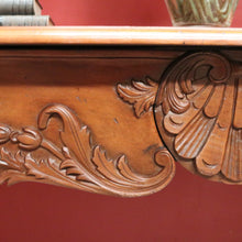 Load image into Gallery viewer, x SOLD Brigitte Forestier Cherrywood Two Drawer Hall Console Sofa Entry Table. B12598