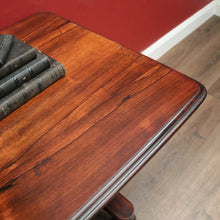 Load image into Gallery viewer, x SOLD Antique English Sofa Table, Hall Table or Console Table, Rosewood, Tapered Pedestals. B12183