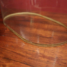 Load image into Gallery viewer, x SOLD Antique Glass Dome and Wooden Base, Statue, Religious, Clock Cover, Taxidermy Dome. B12125