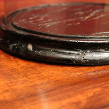 Load image into Gallery viewer, Antique Glass Dome and Wooden Base, Statue, Religious, Clock Cover, Taxidermy Dome. B12093