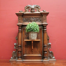Load image into Gallery viewer, x SOLD Antique French Statue Holder or Water Font Shelf, Home Worship Wall Plaque. B12199