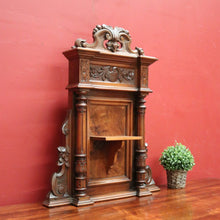 Load image into Gallery viewer, x SOLD Antique French Statue Holder or Water Font Shelf, Home Worship Wall Plaque. B12199