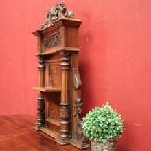 Load image into Gallery viewer, x SOLD Antique French Statue Holder or Water Font Shelf, Home Worship Wall Plaque. B12199