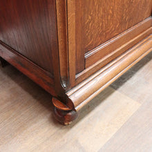 Load image into Gallery viewer, French farmhouse sideboard with two drawers two door cupboard and marble top. B12763