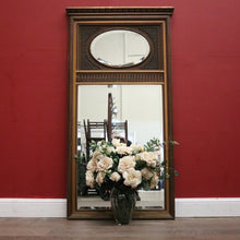 Load image into Gallery viewer, Antique French Wood and Gesso Champagne Gilt-Coloured Mirror. B12200