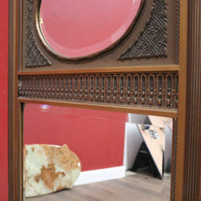 Load image into Gallery viewer, Antique French Wood and Gesso Champagne Gilt-Coloured Mirror. B12200